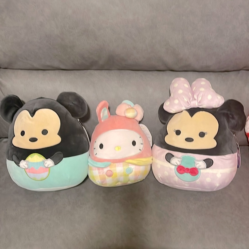 Cute Character Squishmellow Trio
